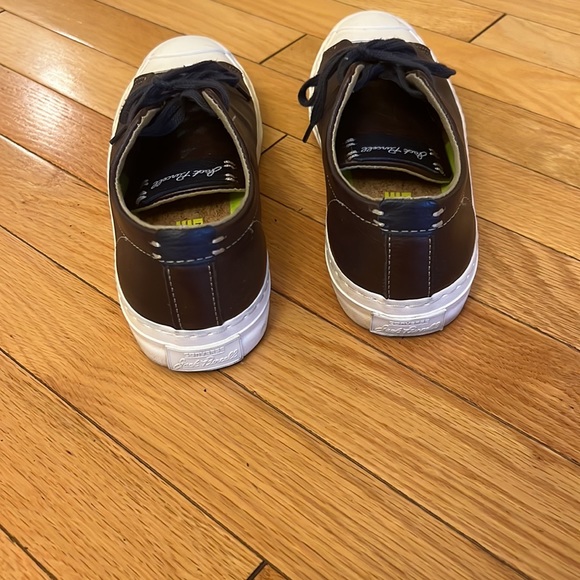 Converse with Lunarlon ( Jack Purcell ), size 6.5, dark brown. - Picture 3 of 5